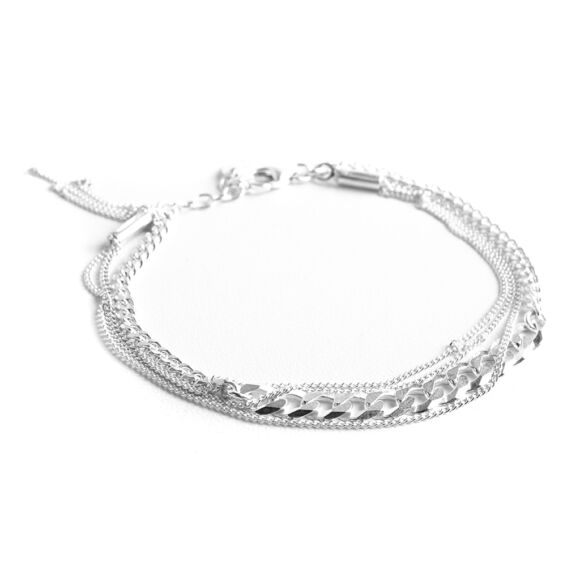 Bracelet rock en maille Argent 925-Gorette – Image 4
