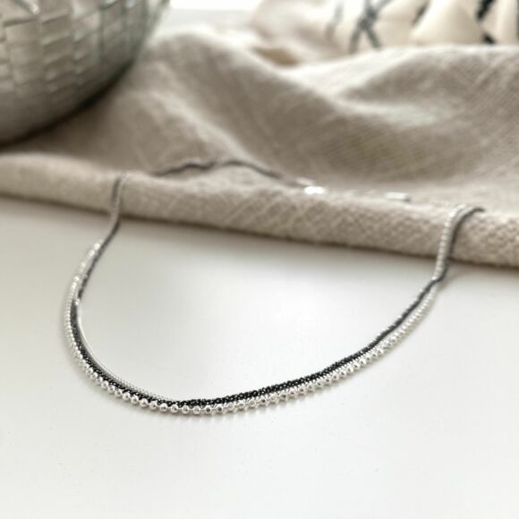 collier trois chaînes en Argent 925