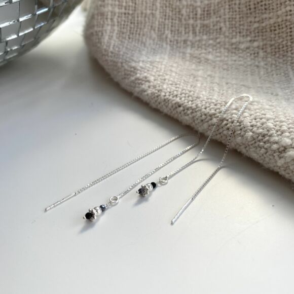 Fil d'oreilles en Argent 925 - Clémence – Image 3