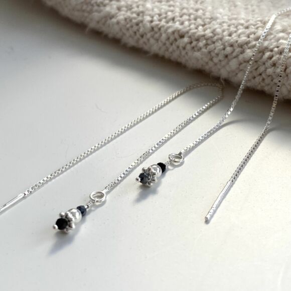 Fil d'oreilles en Argent 925 - Clémence
