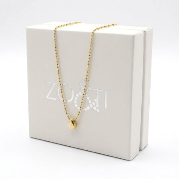Collier ras-du-cou en Argent 925-Gisèle - Argent doré
