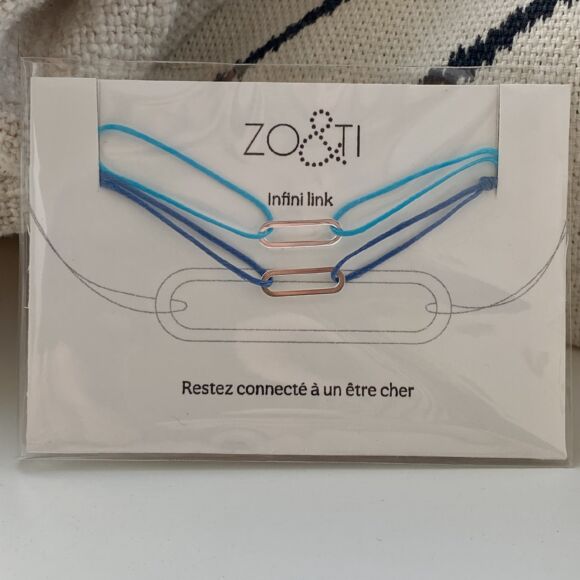 Bracelets à partager sur cordon en Argent 925 - Infini link – Image 3