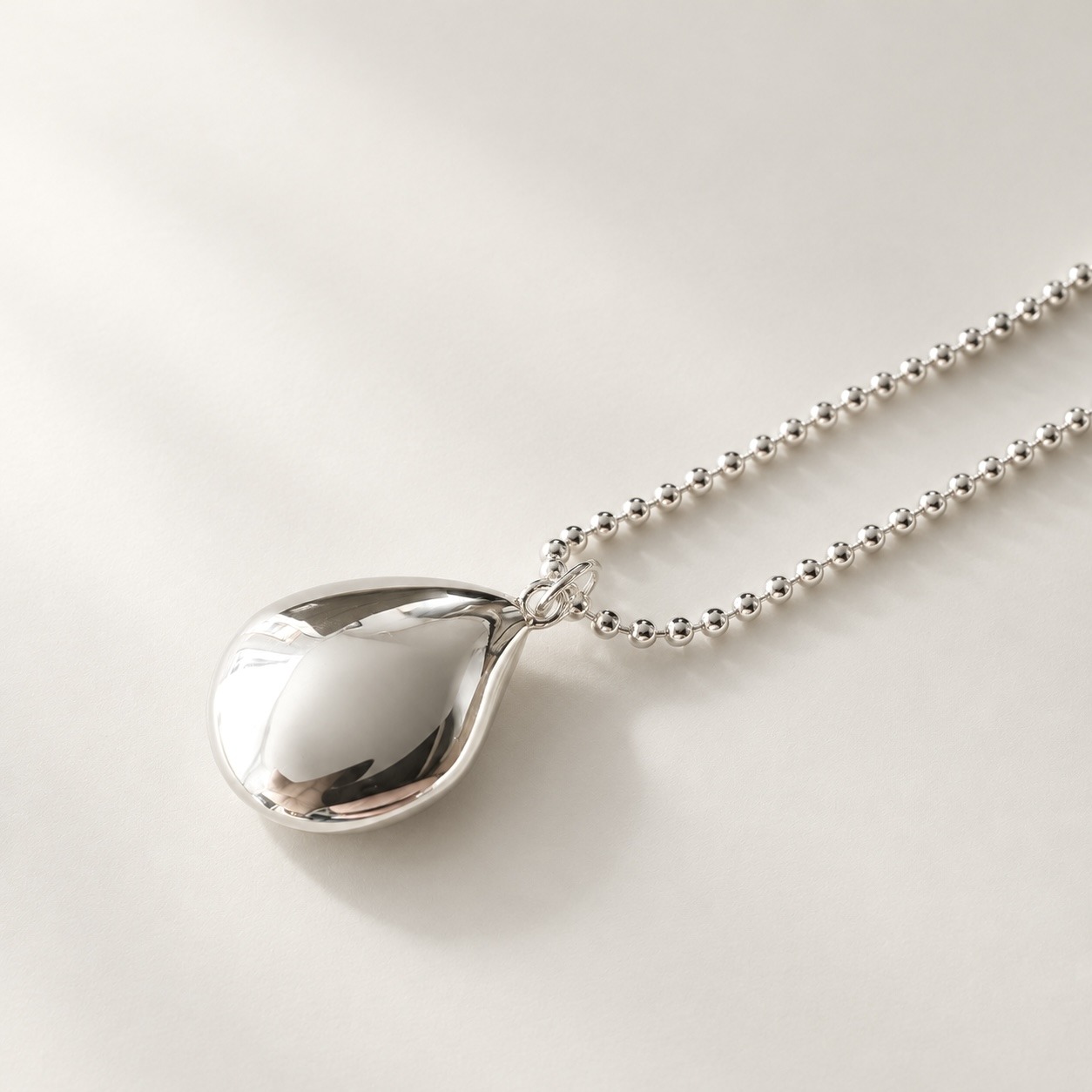 Collier long et pendentif en Argent massif - Audace – Image 3