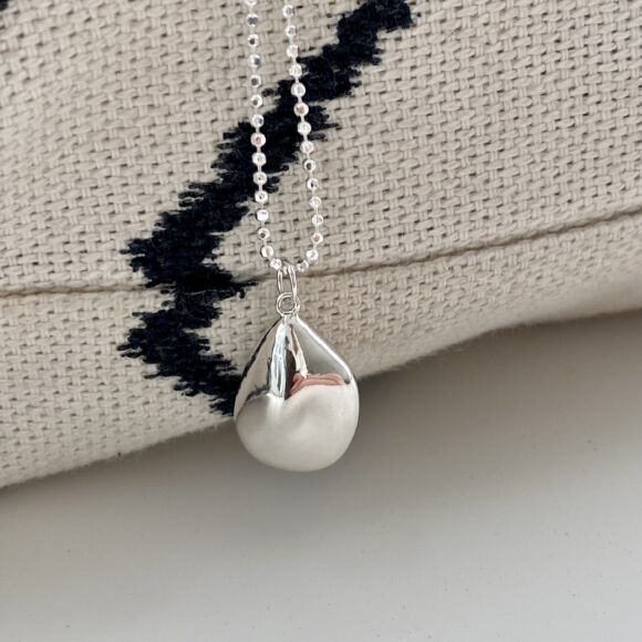 Collier long et pendentif en Argent massif - Audace – Image 2