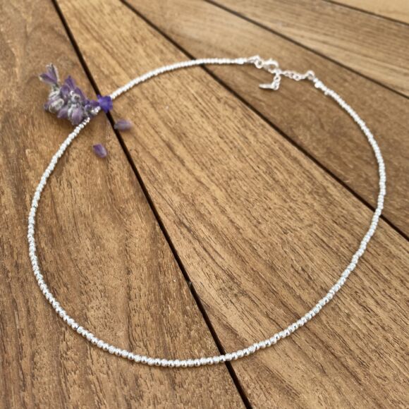 Collier perles en Argent 925 - Aude – Image 3