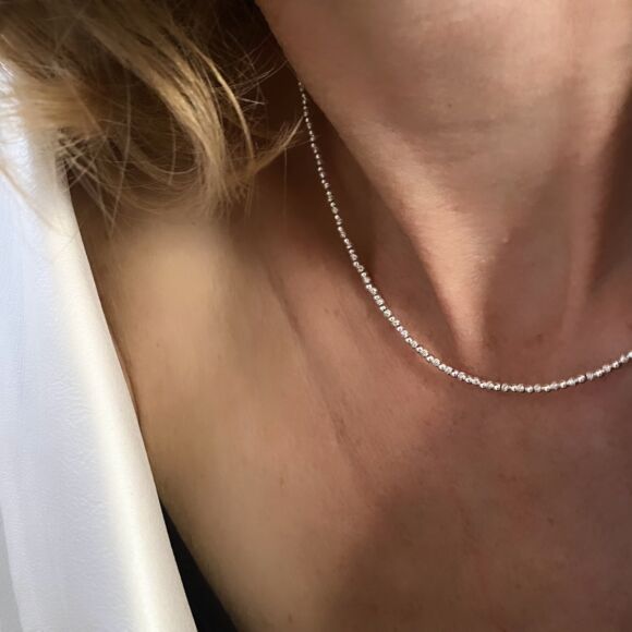 Collier perles en Argent 925 - Aude – Image 5