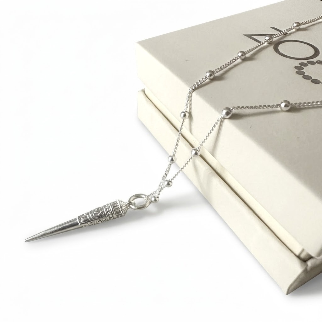 Collier ethnique en Argent - TIKA – Image 3