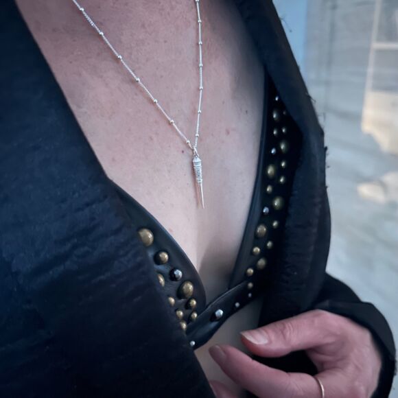 Collier ethnique en Argent - TIKA – Image 2