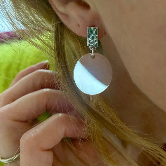 Boucles d'oreilles en Argent 925-Adèle – Image 3