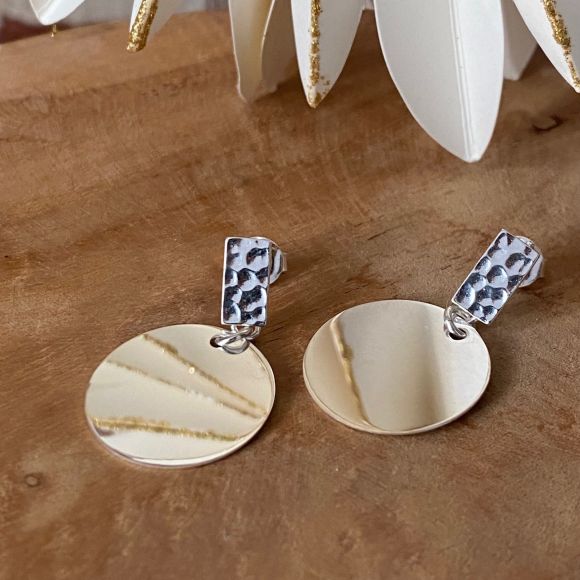 Boucles d'oreilles en Argent 925-Adèle – Image 2