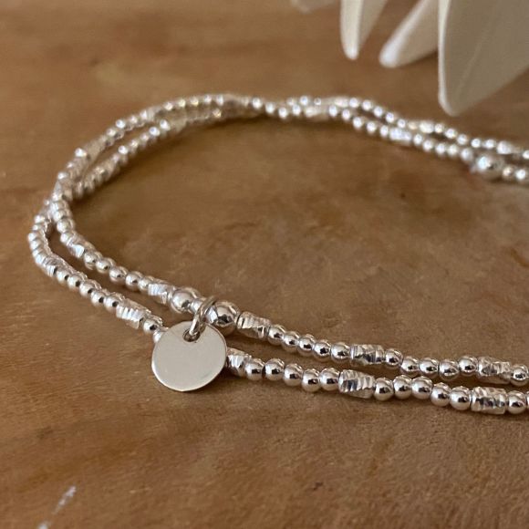 Bracelet élastique double tour-Lucile – Image 4