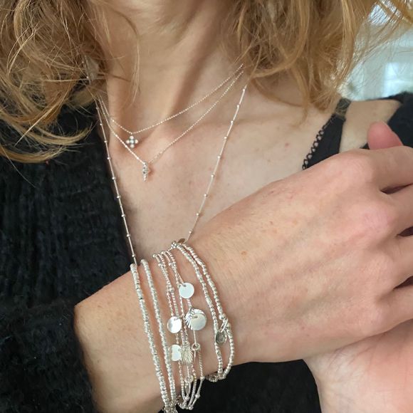 Bracelet élastique double tour-Lucile – Image 2