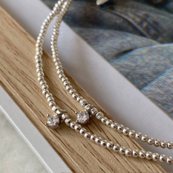 Bracelet Margaux en Argent 925 avec zircon serti griffes – Image 6