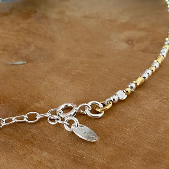 Bracelet de cheville bicolore - Emma – Image 2