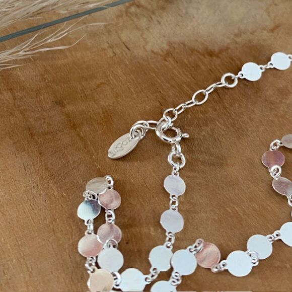 Bracelet de cheville en Argent 925 - Charlotte – Image 4