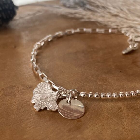 Bracelet demi-jonc en Argent 925 - Aloha – Image 6