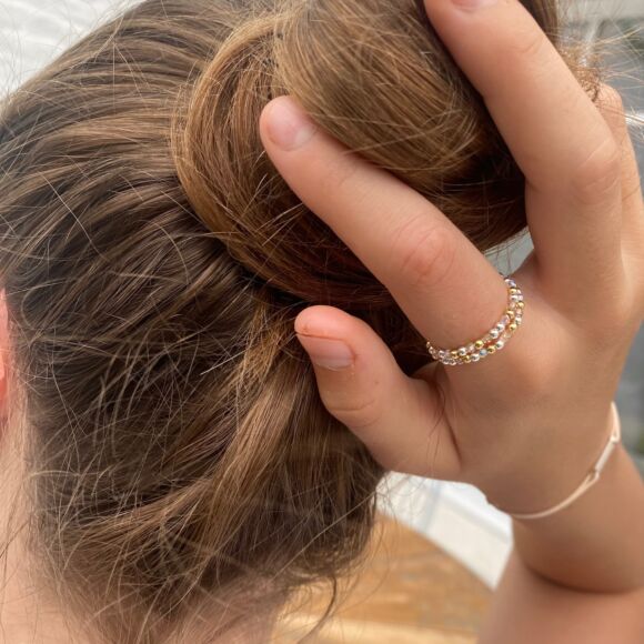 Bague en Cristal bicolore-Elsa
