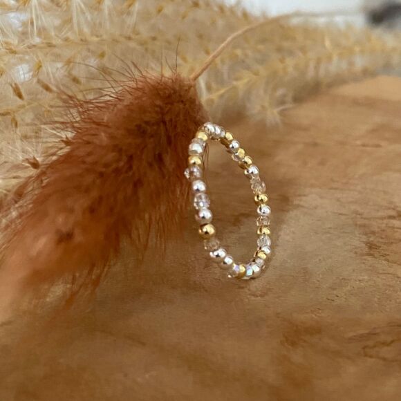 Bague en Cristal bicolore-Elsa – Image 6