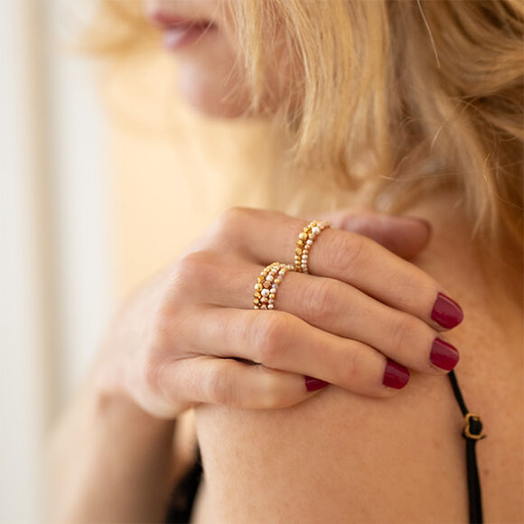 Bague en Cristal bicolore-Elsa – Image 3