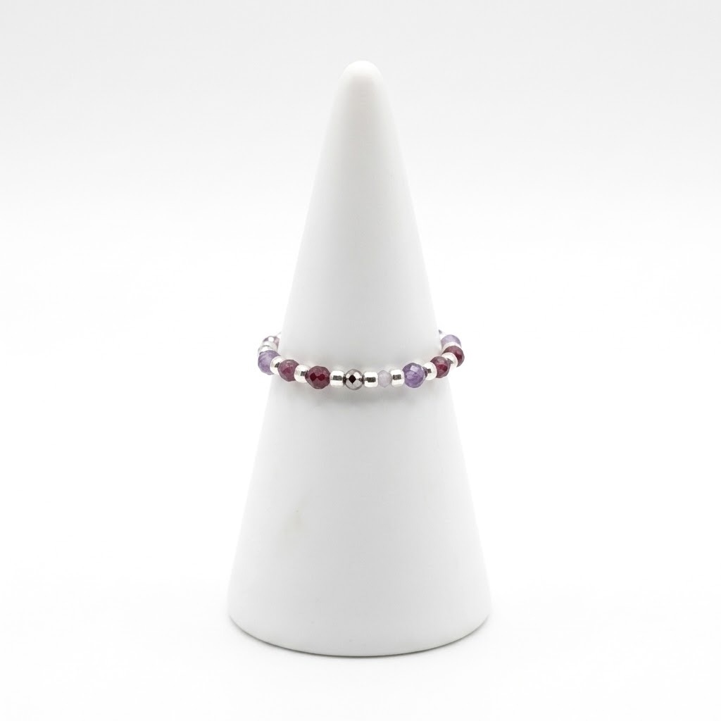 Bague en pierres semi-précieuses-Rainbow – Image 3