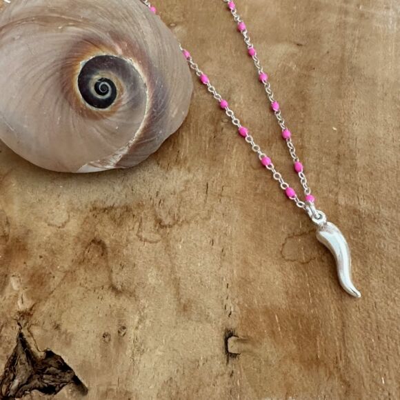 Collier Piment et perles flashy-Chili – Image 3