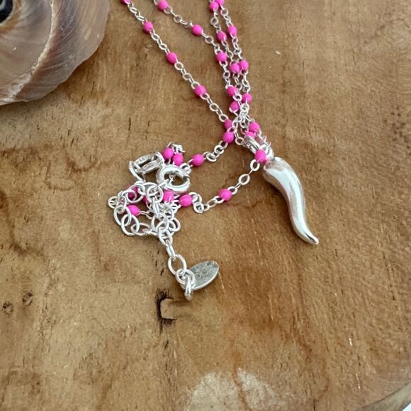 Collier Piment et perles flashy-Chili – Image 2