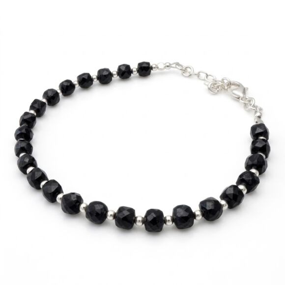 Bracelet en Saphir noir - Saphir de Minuit