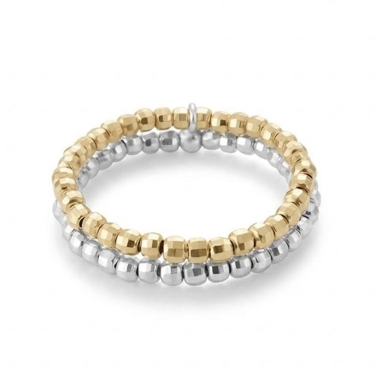 Bague double bicolore-Jyn